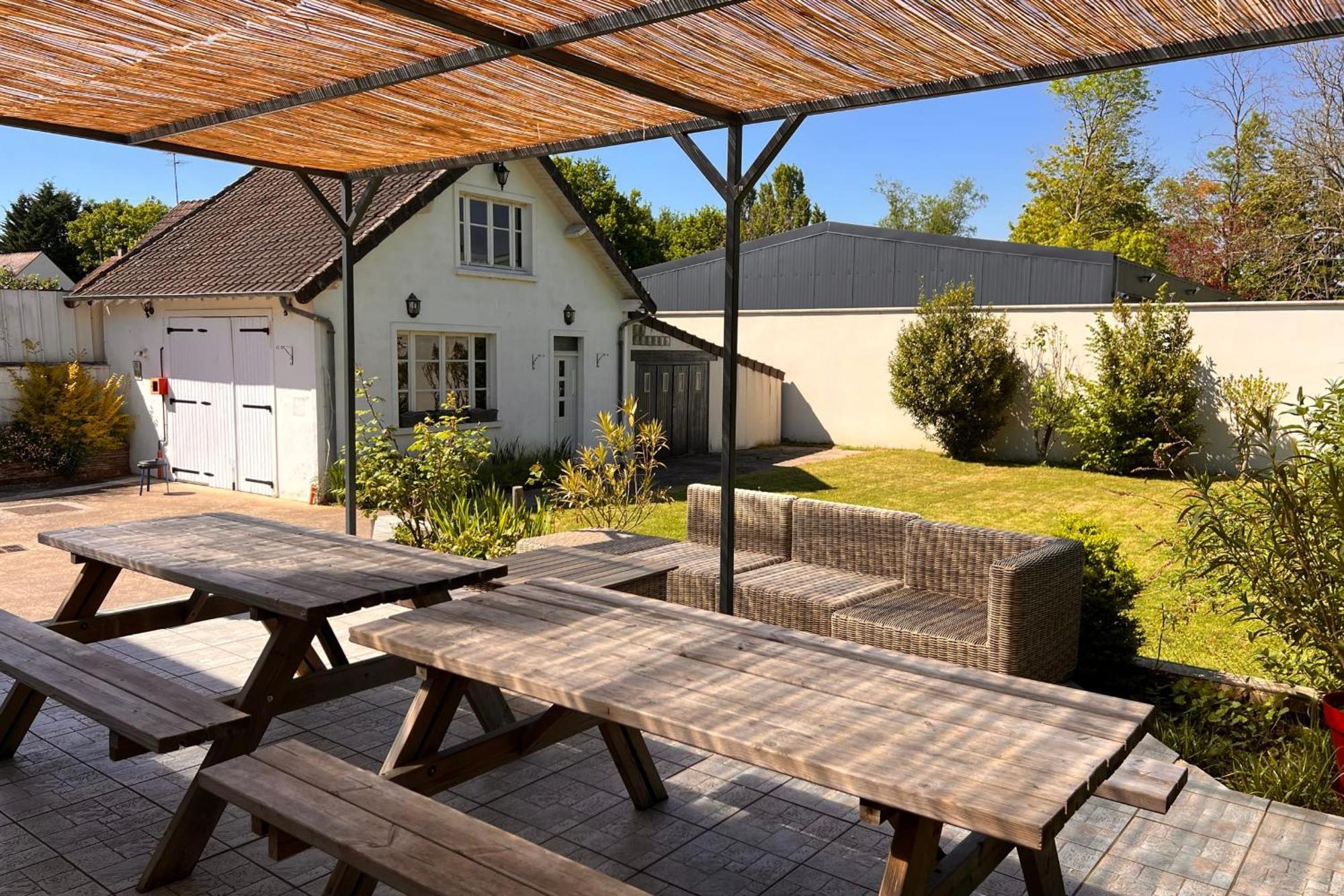 Вилла Les Sablons La Houssaye-en-Brie Экстерьер фото